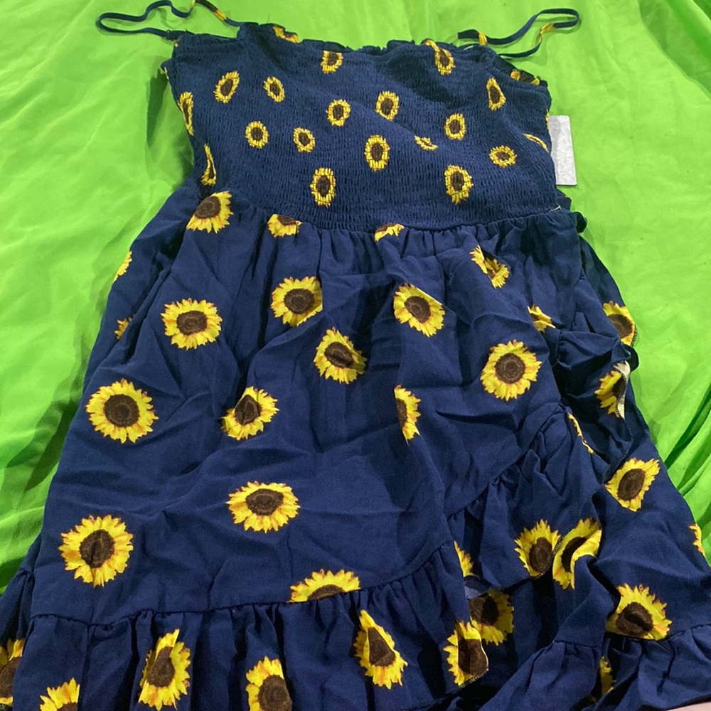 Sun flower dress